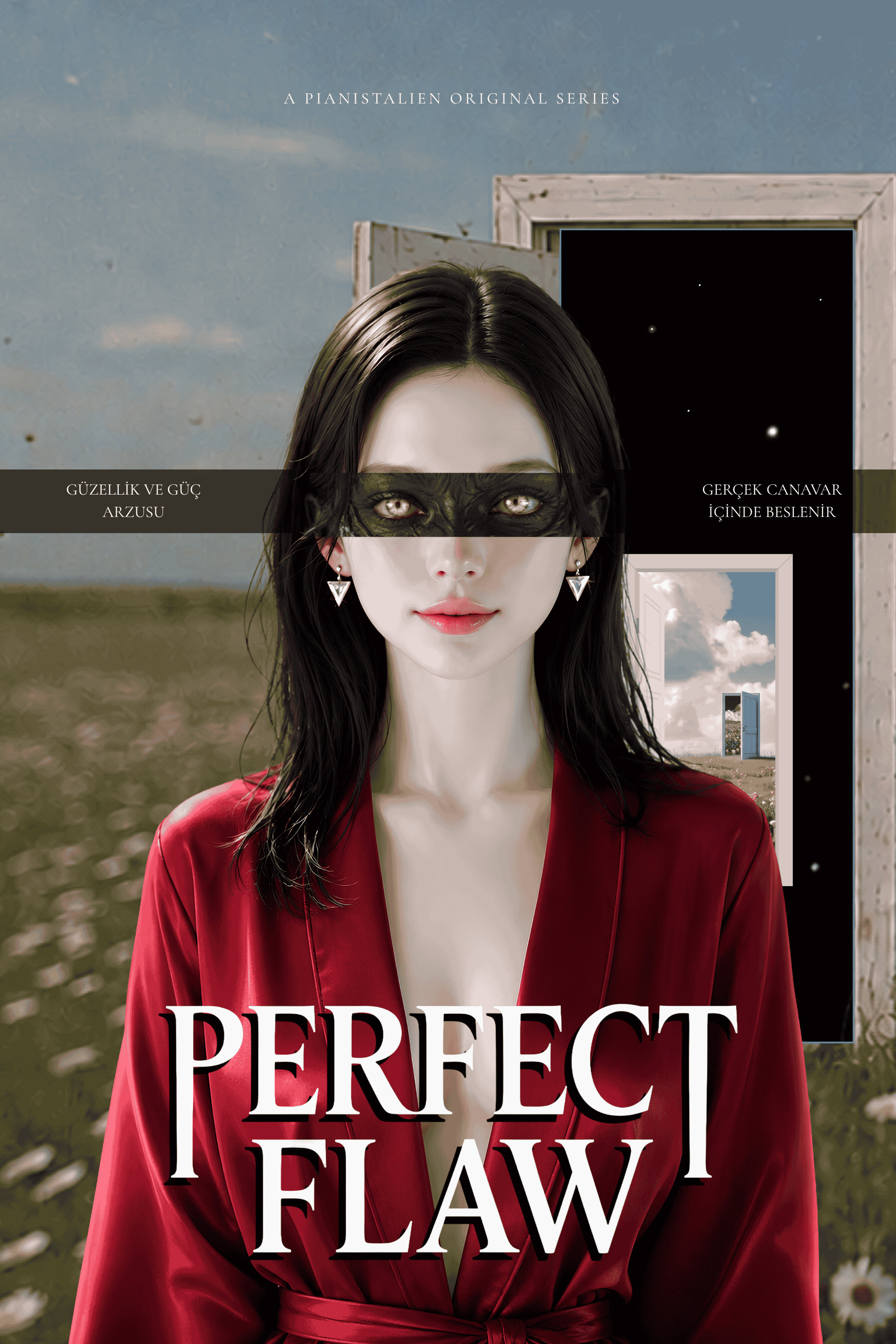 Perfect Flaw dizisi konsept posteri