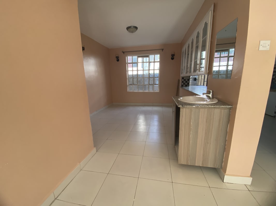 Dining area of 3 Bedroom Apartment to Let in Kitengela