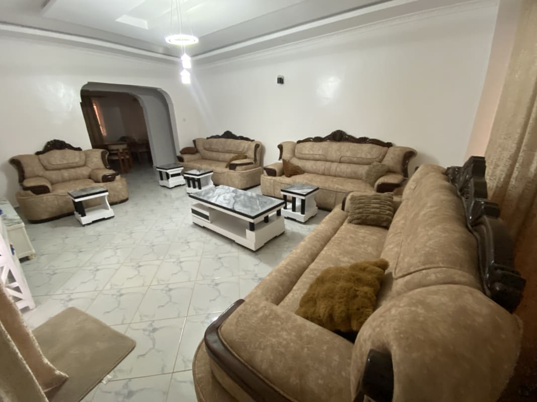 Compound view of Fully Furnished 3 Bedroom Bungalow to Let in Kitengela