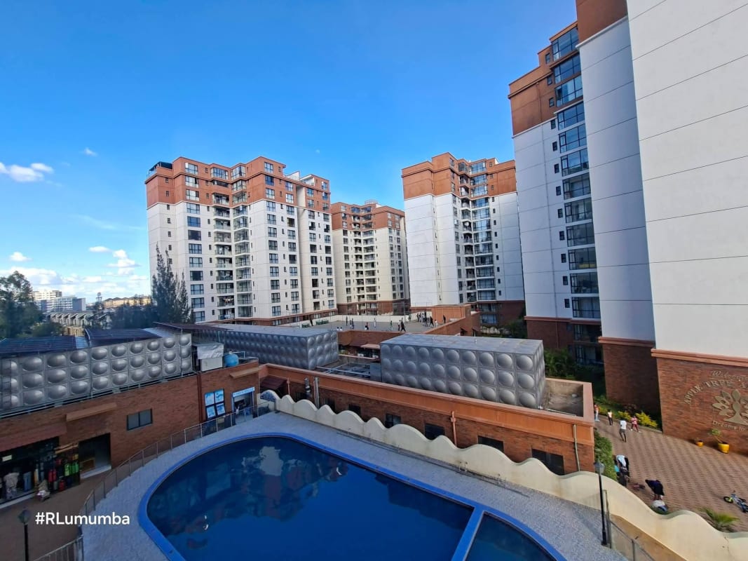 Compound view of 3 Bedroom Apartment to Let in Syokimau