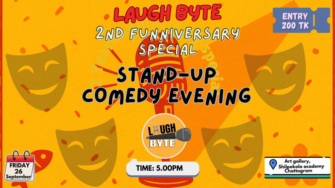 Cover photo for 2nd Funniversary special Stand-U Comedy Evening