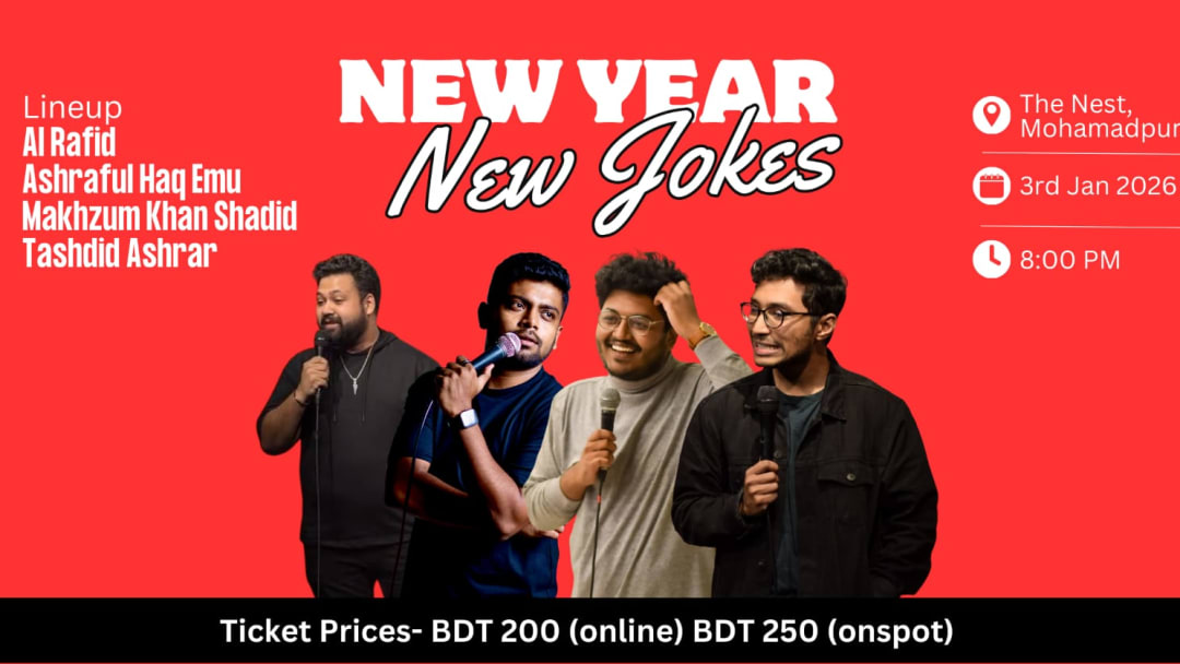 Cover photo for New Year New Jokes