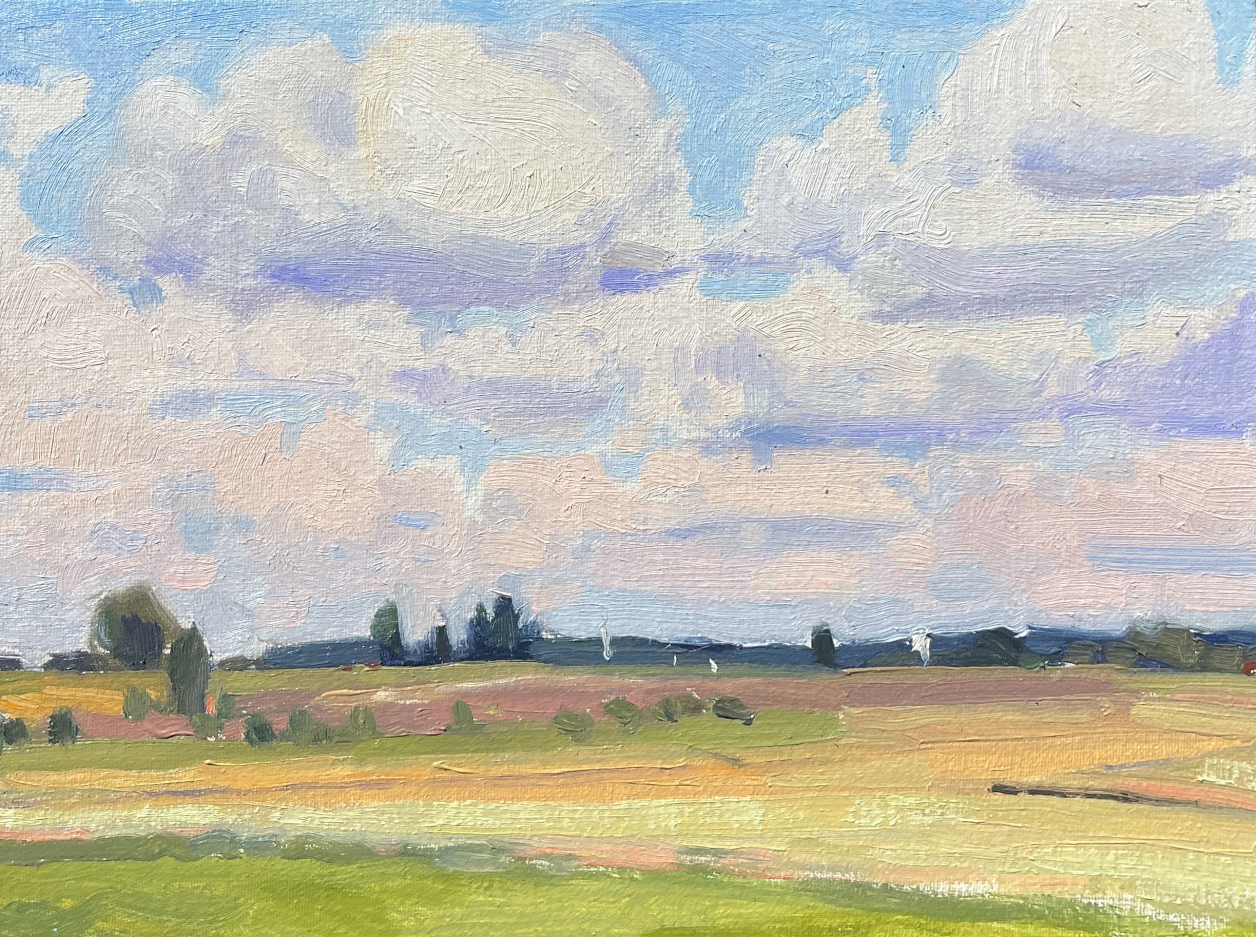 Cemetery Ridge, Gettysburg, 2025, Oil