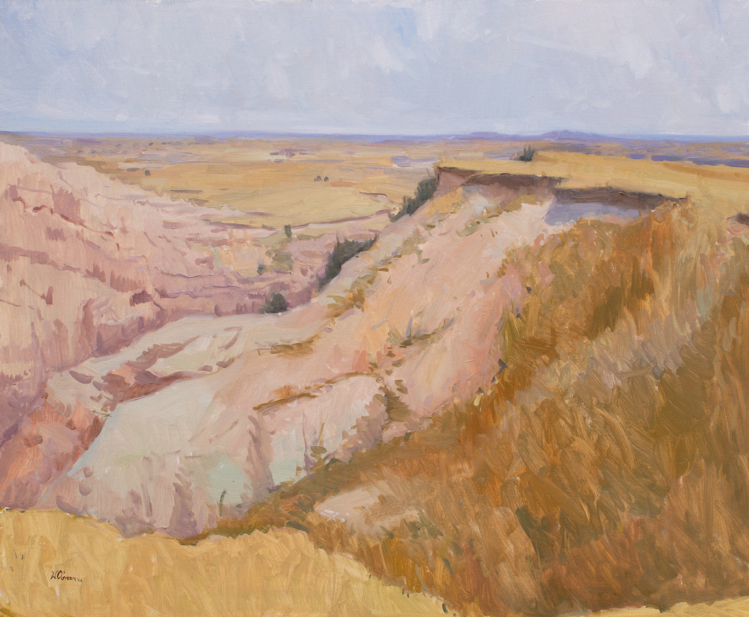 Badlands, 2026, Oil