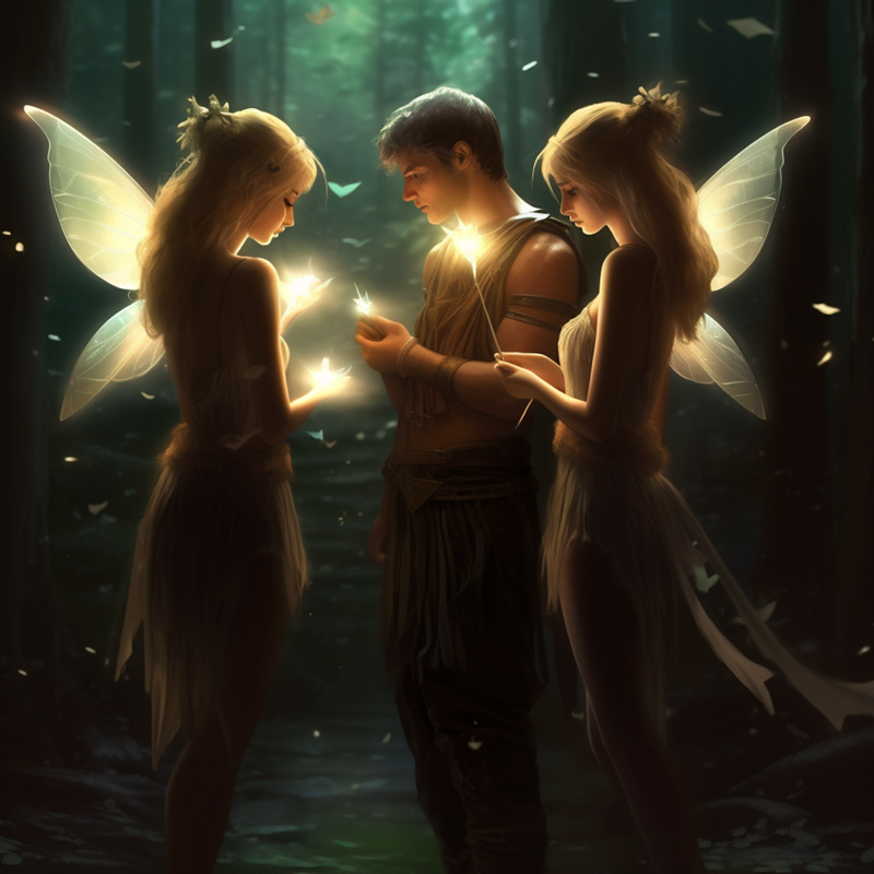 Fairies and lost a adventurer