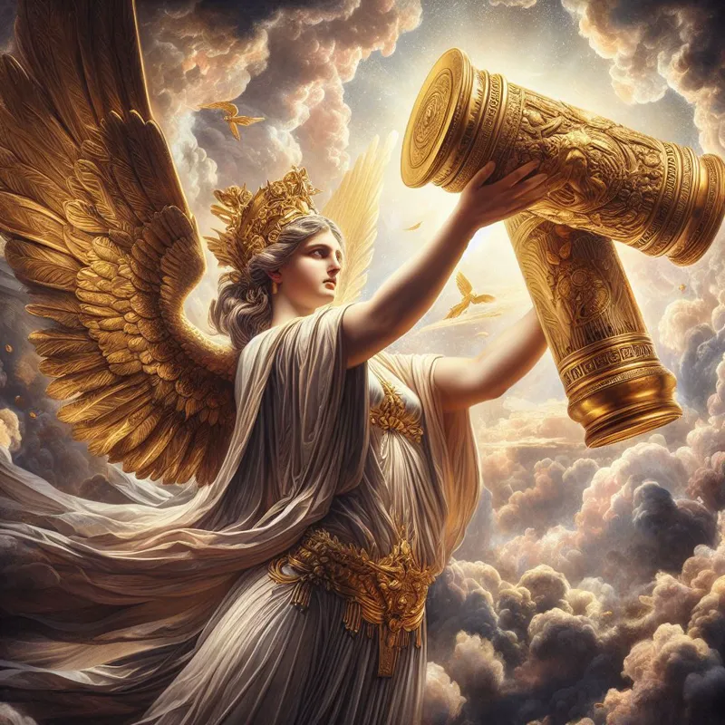 Athena the goddess of wisdom and warefare 