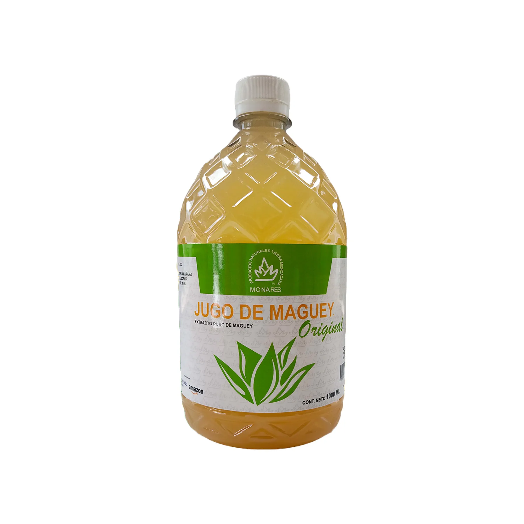 Jugo de Maguey Original 1L | Bebida 100% Natural para el Bienestar Diario | Verde Santo