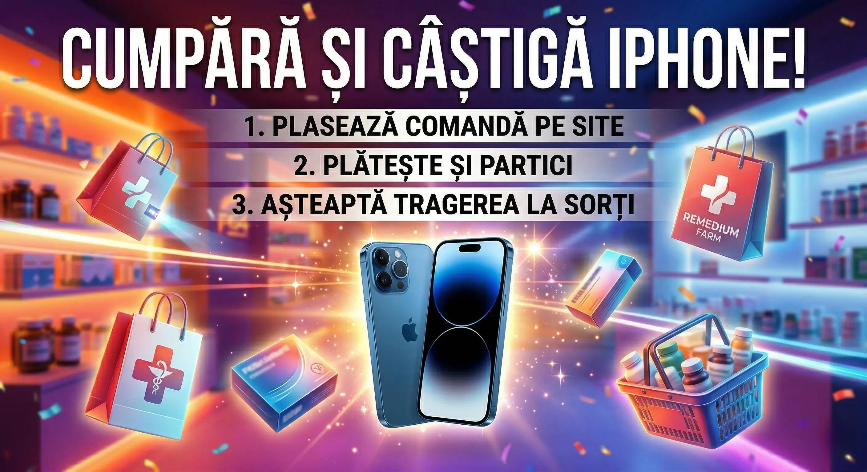 Concurs – Plasezi o comandă de la remediumfarm.ro – Câștigă premii până pe 30 aprilie 2026 -...