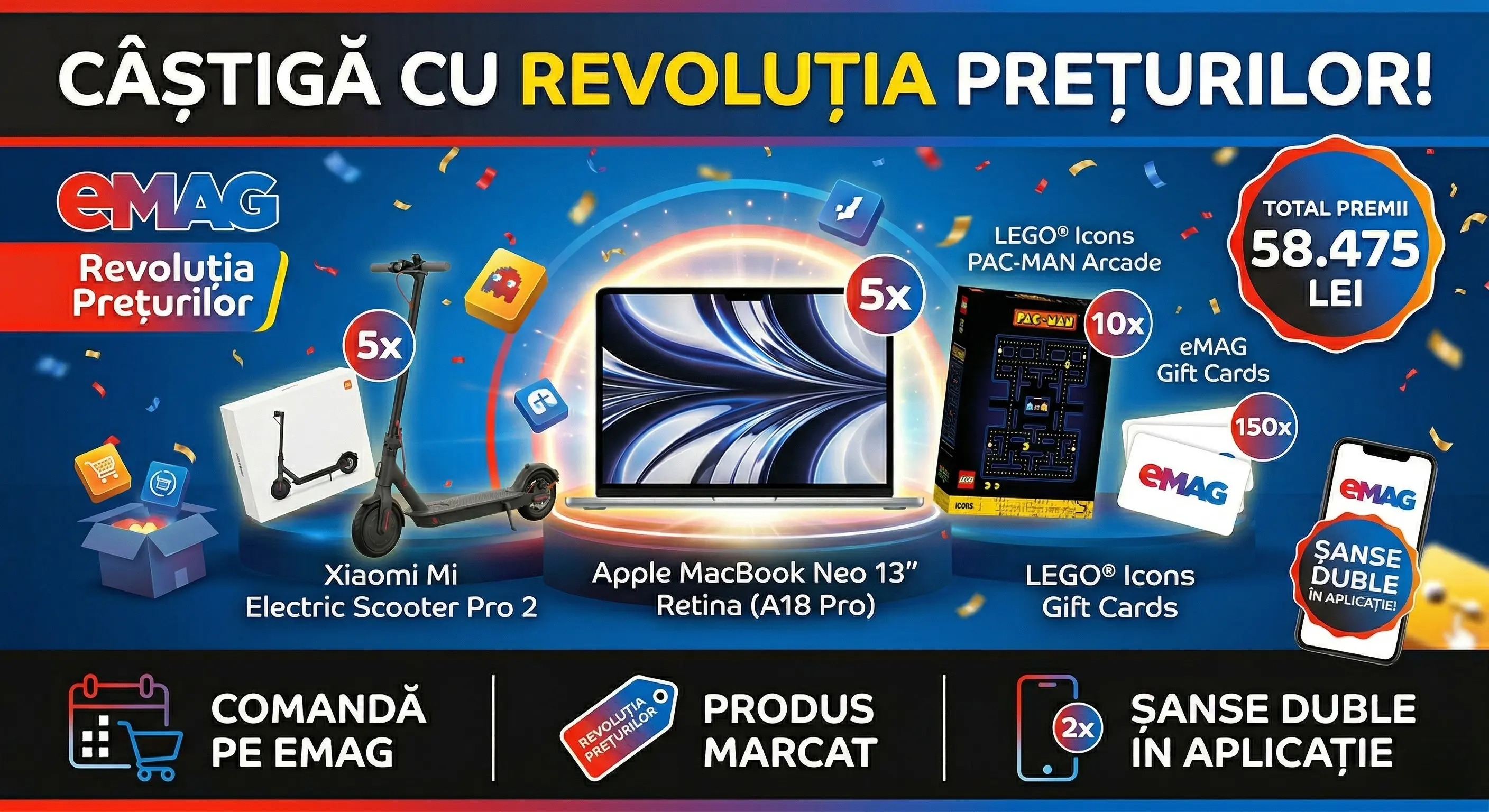 Câștigători Concurs – „Revoluția Prețurilor Aprilie 2026” d... - Rezultate | Concursier