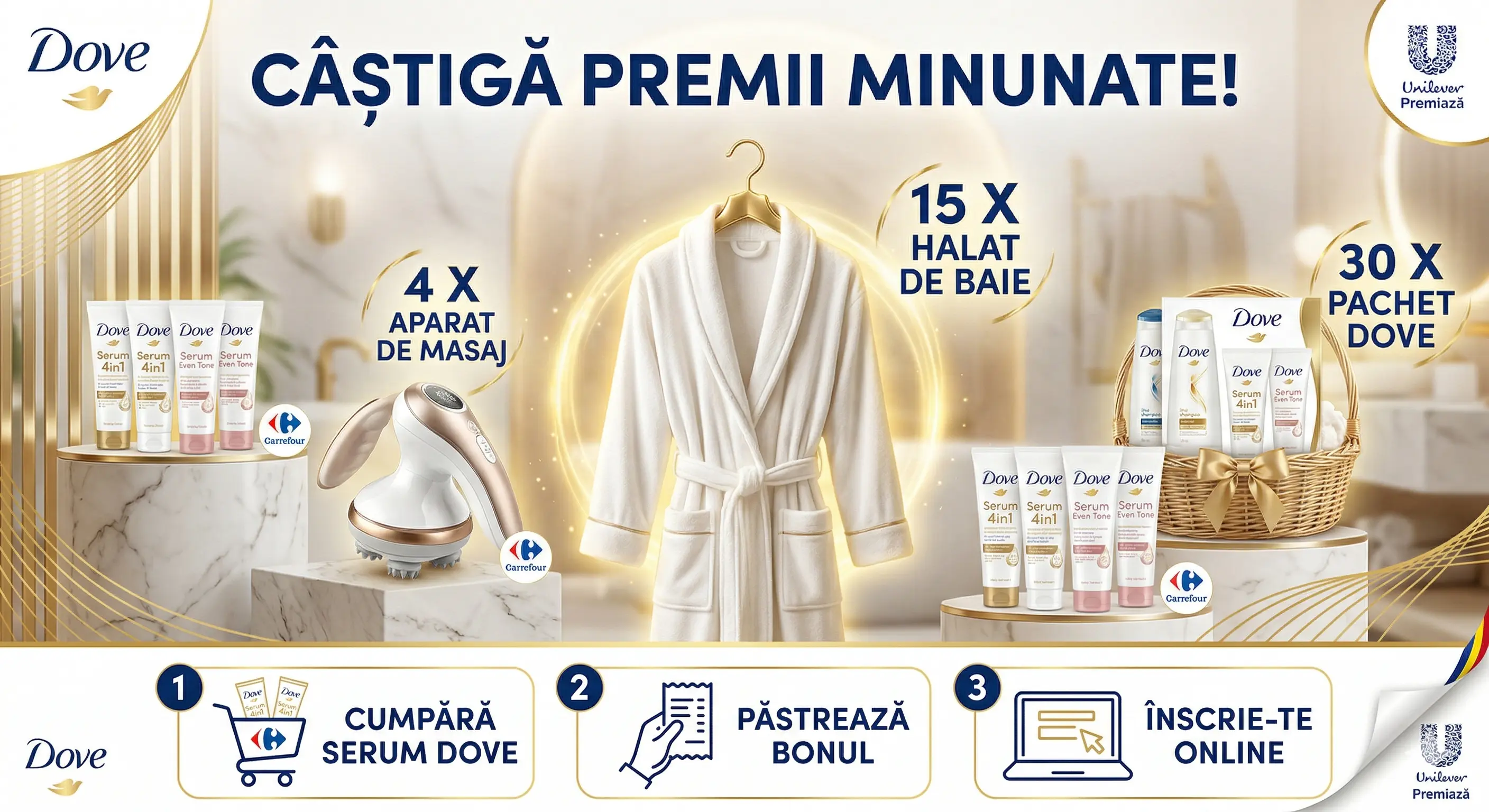 Concurs Dove: Cumpără și câștigă Aparat Anticelulitic (până pe 14 Apr) - Concursier