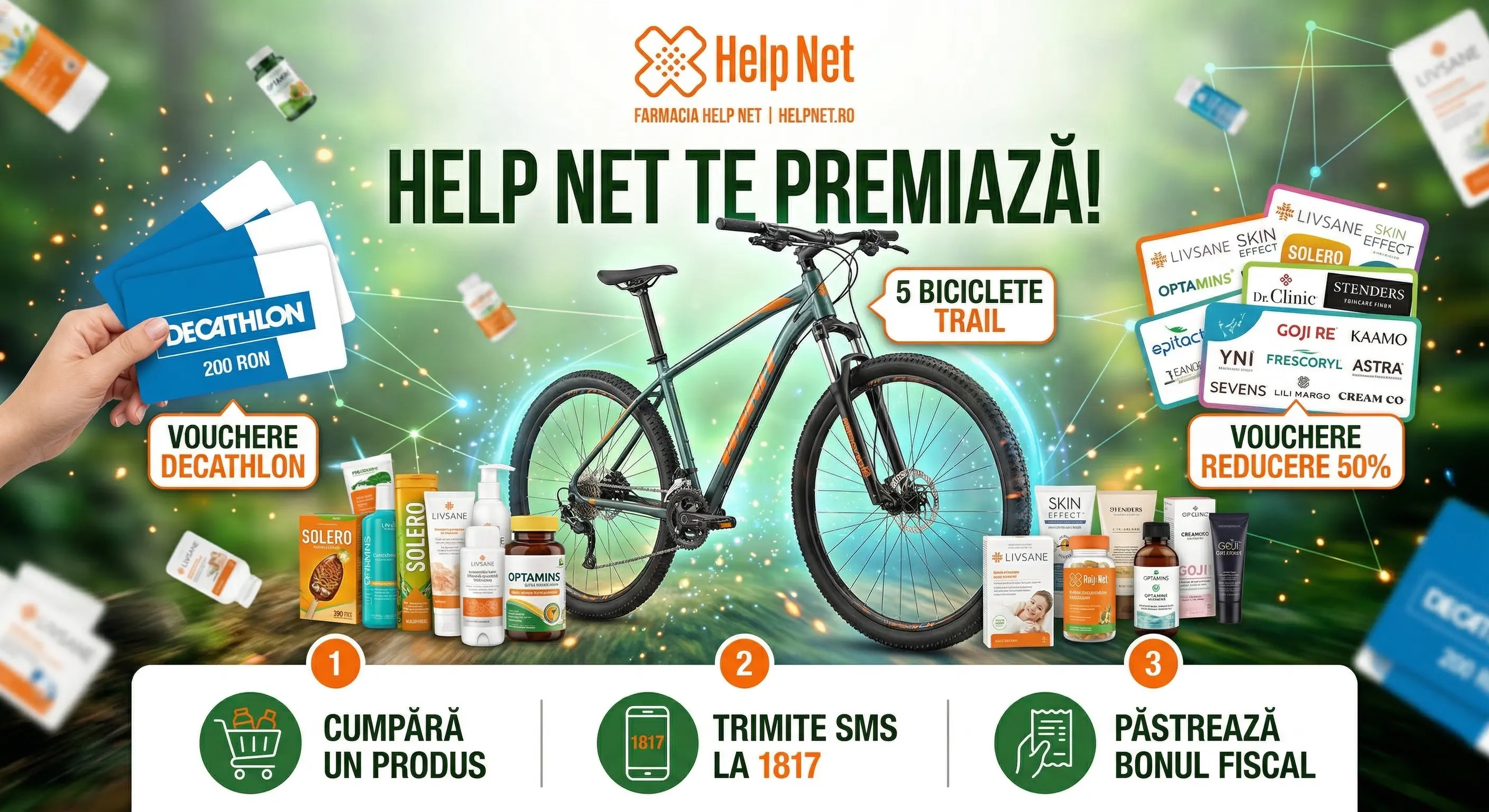 Concurs Help Net: Câștigă Biciclete Trail! Trimite SMS (până pe 31 Mai) - Concursier