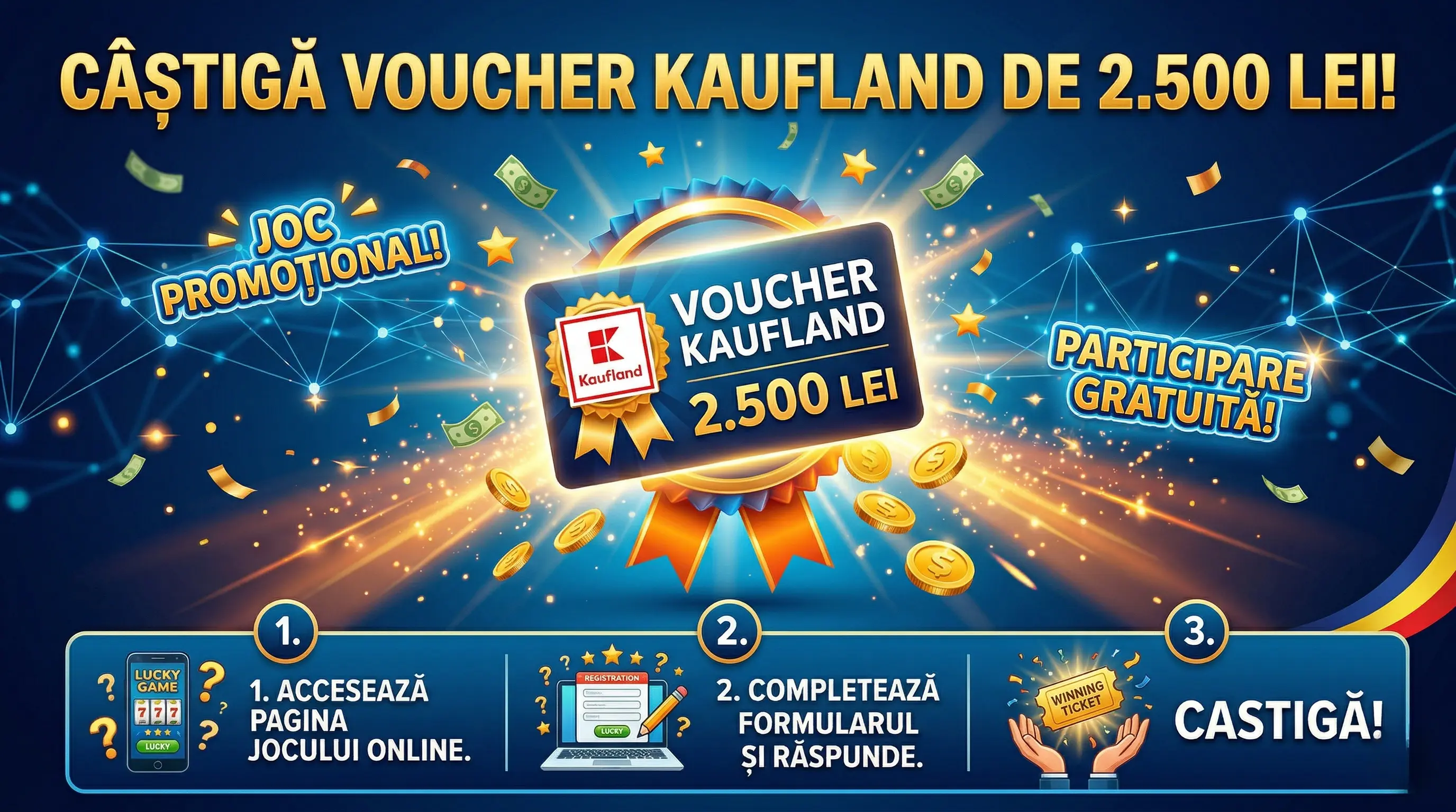🛒 Câștigă un super voucher de 2.500 lei la Kaufland! ✨ - Concurs Gratuit | Concursier