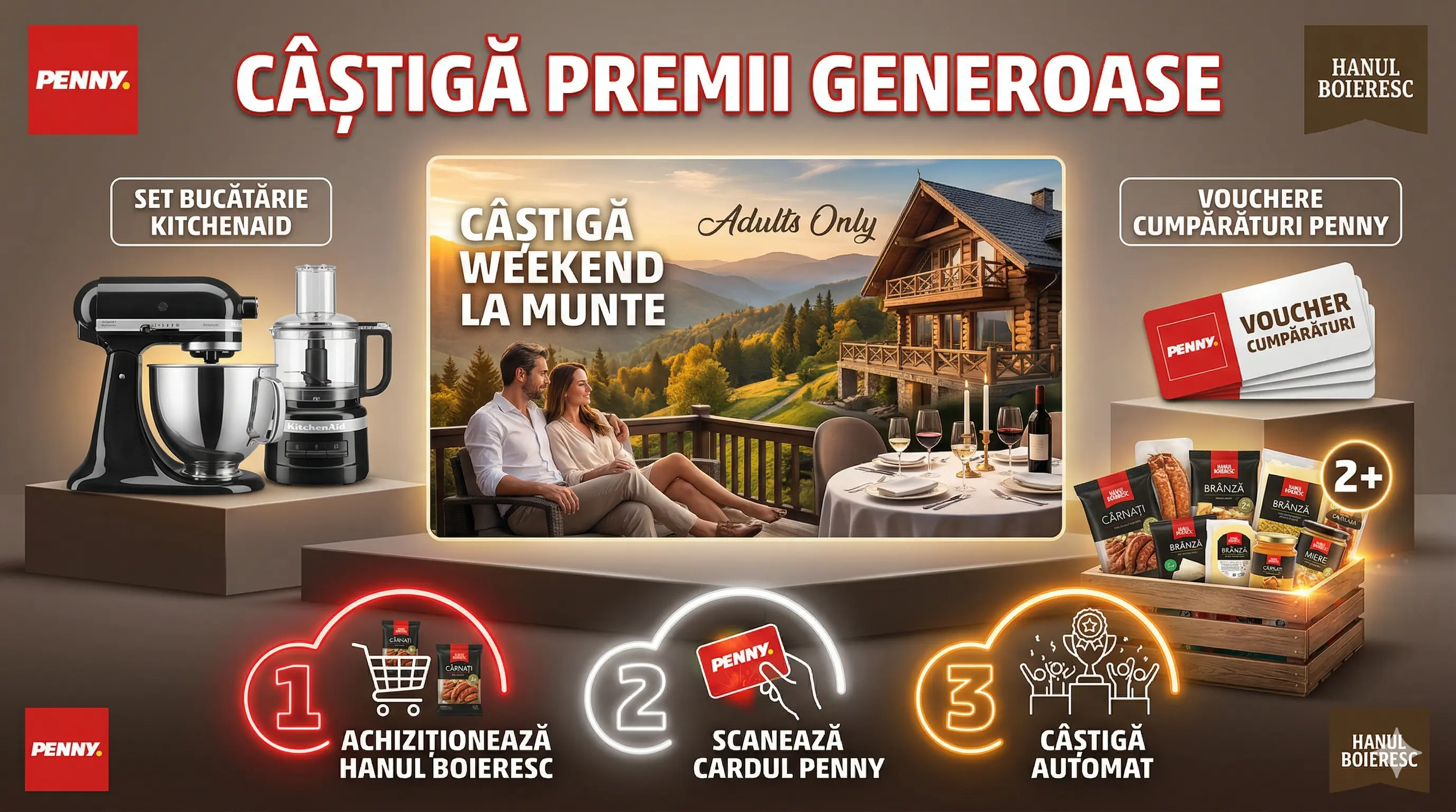 Concurs PENNY: Weekend la munte! Scanează cardul și câștigă (până pe 14 Apr) - Concursier
