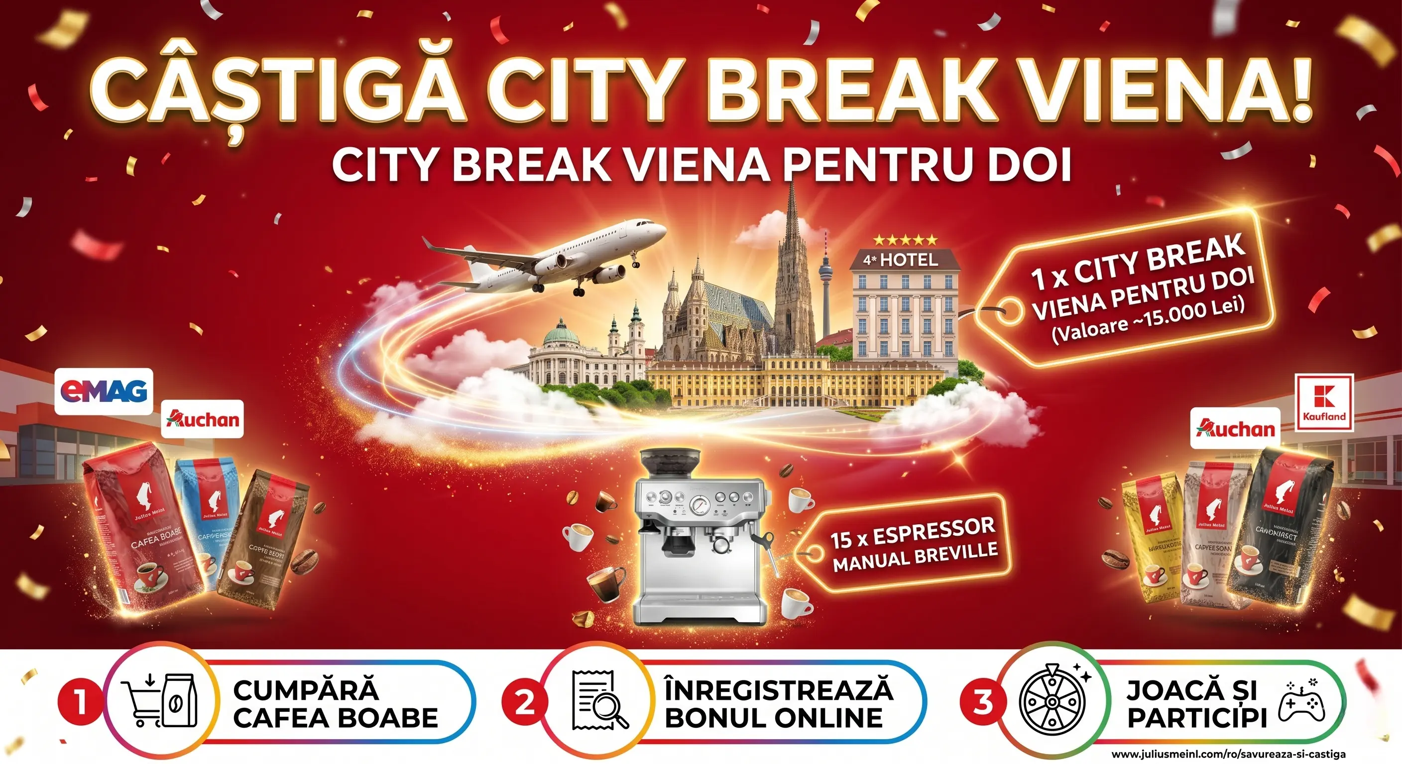 Concurs Julius Meinl: City Break Viena! Cumpara cafea (pana 31 Mai) - Concursier