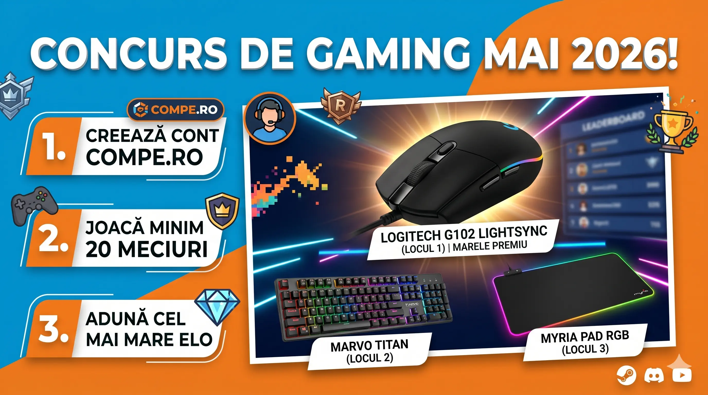 Cine a câștigat la 🎮 Domină clasamentul COMPE.RO și...? | Concursier