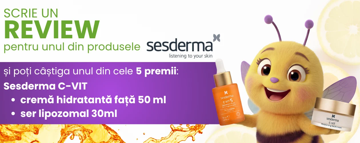 Concurs Sesderma la Springfarma: Lasă review și Câștigă produse (până pe 30 Iun)