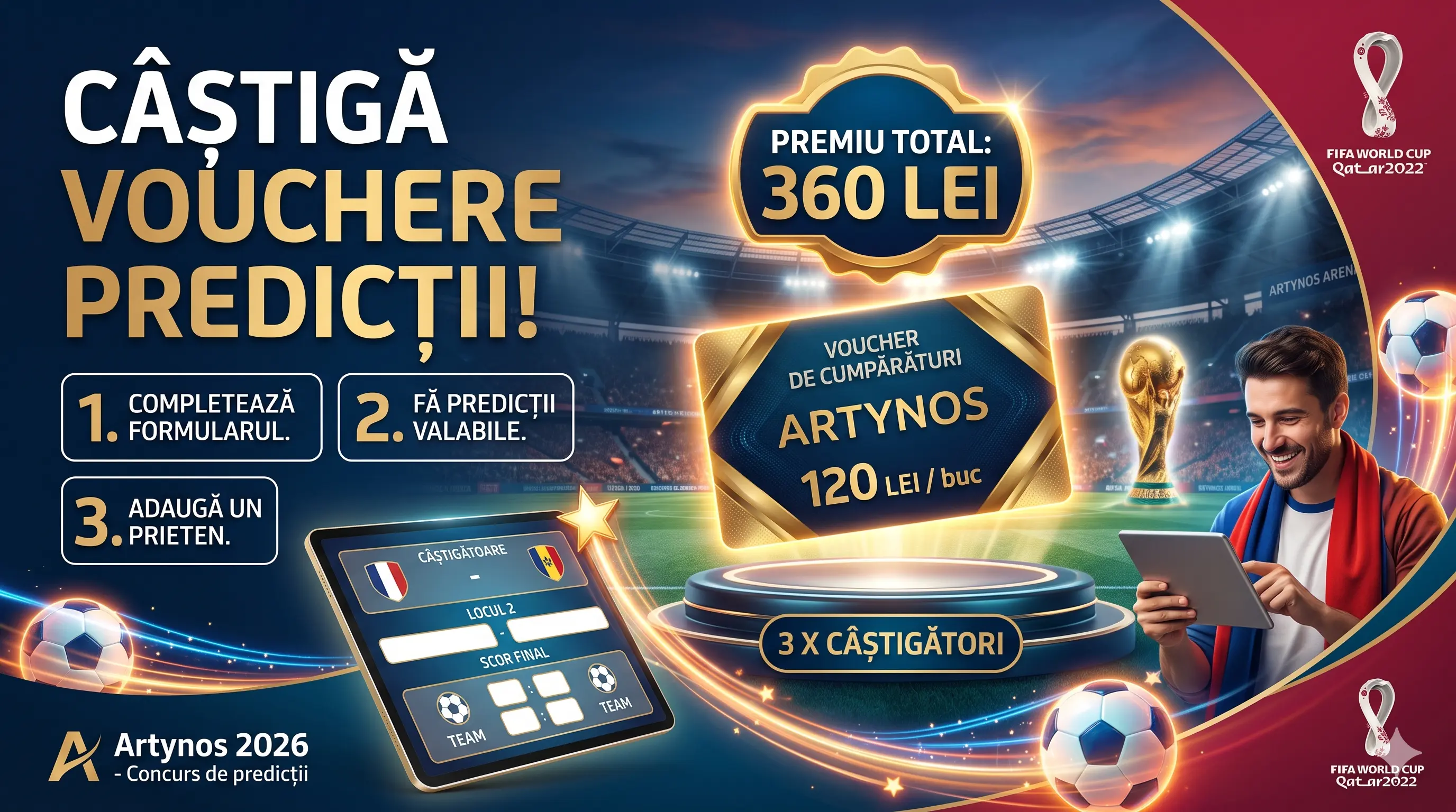 Concurs Artynos: Câștigă Vouchere de Cumpărături în valoare de 360 lei (până pe 19 Iunie) -...