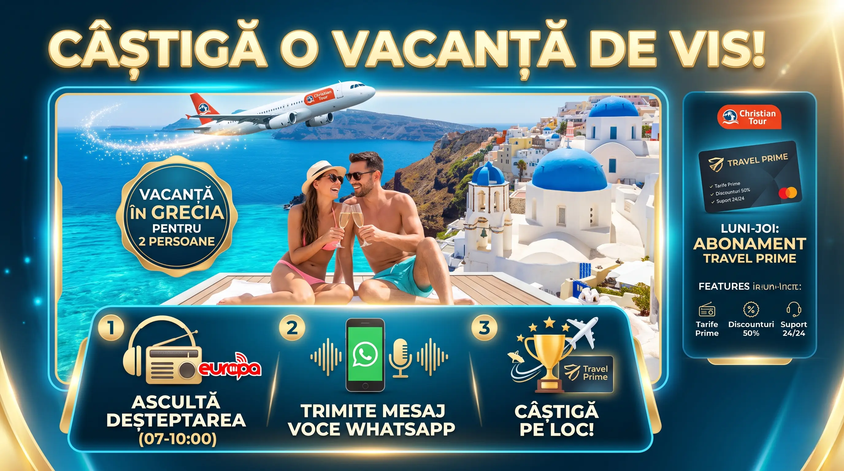 Concurs Europa FM – Câștigă o Vacanță în Grecia (până pe 3 Iulie) - Concurs Gratuit |...