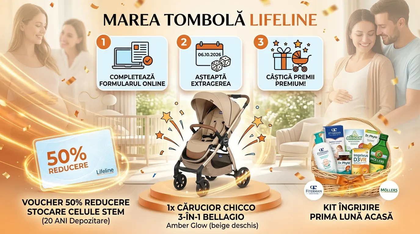 Concurs Lifeline: Câștigă un cărucior Chicco Bellagio și alte premii (până pe 30...