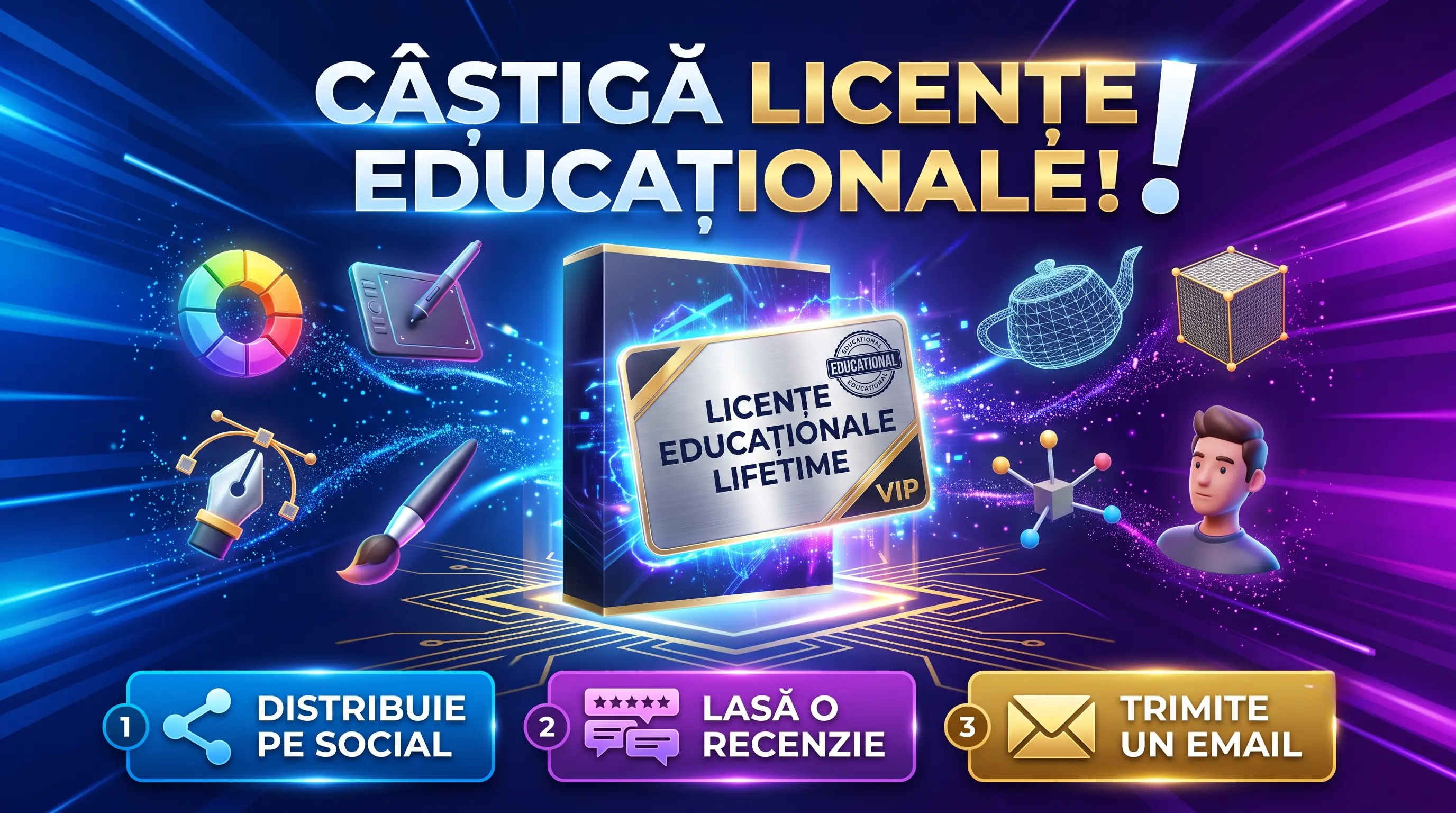 Concurs SoftEdu - Licențe educaționale gratuite pe viață (până pe 1 decembrie) - Concurs...
