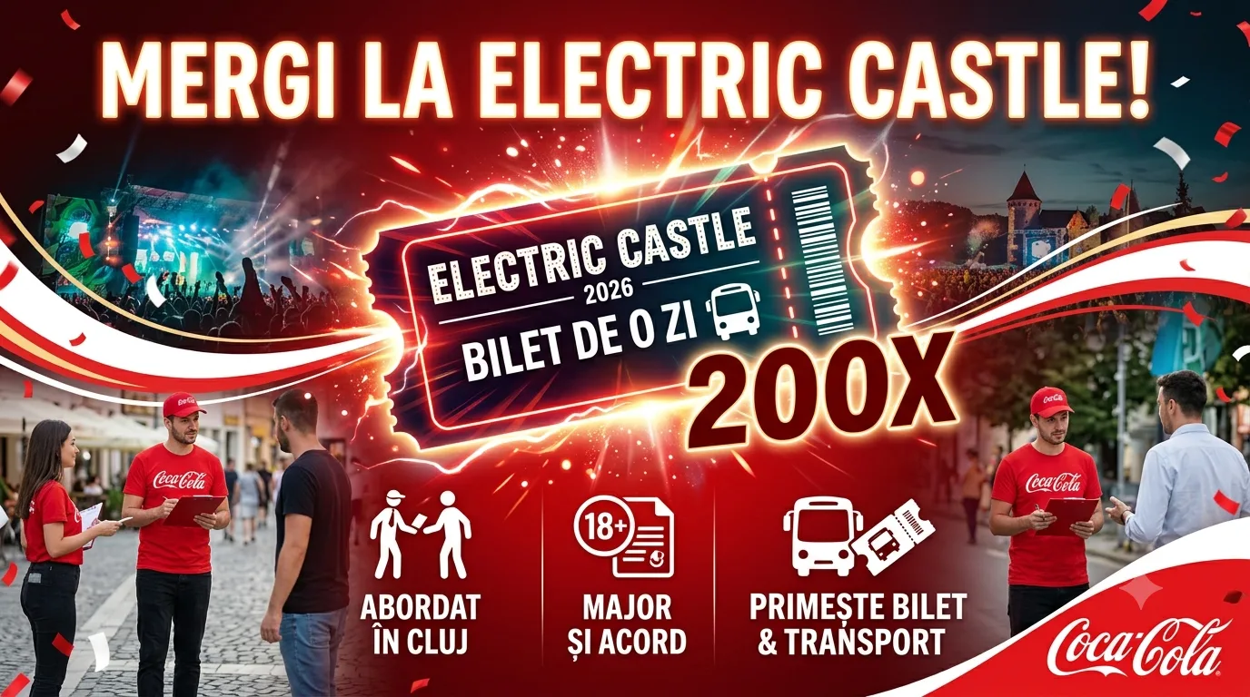Concurs Electric Castle: Câștigă Bilet și Transport Gratuit (până pe 19 Iulie)