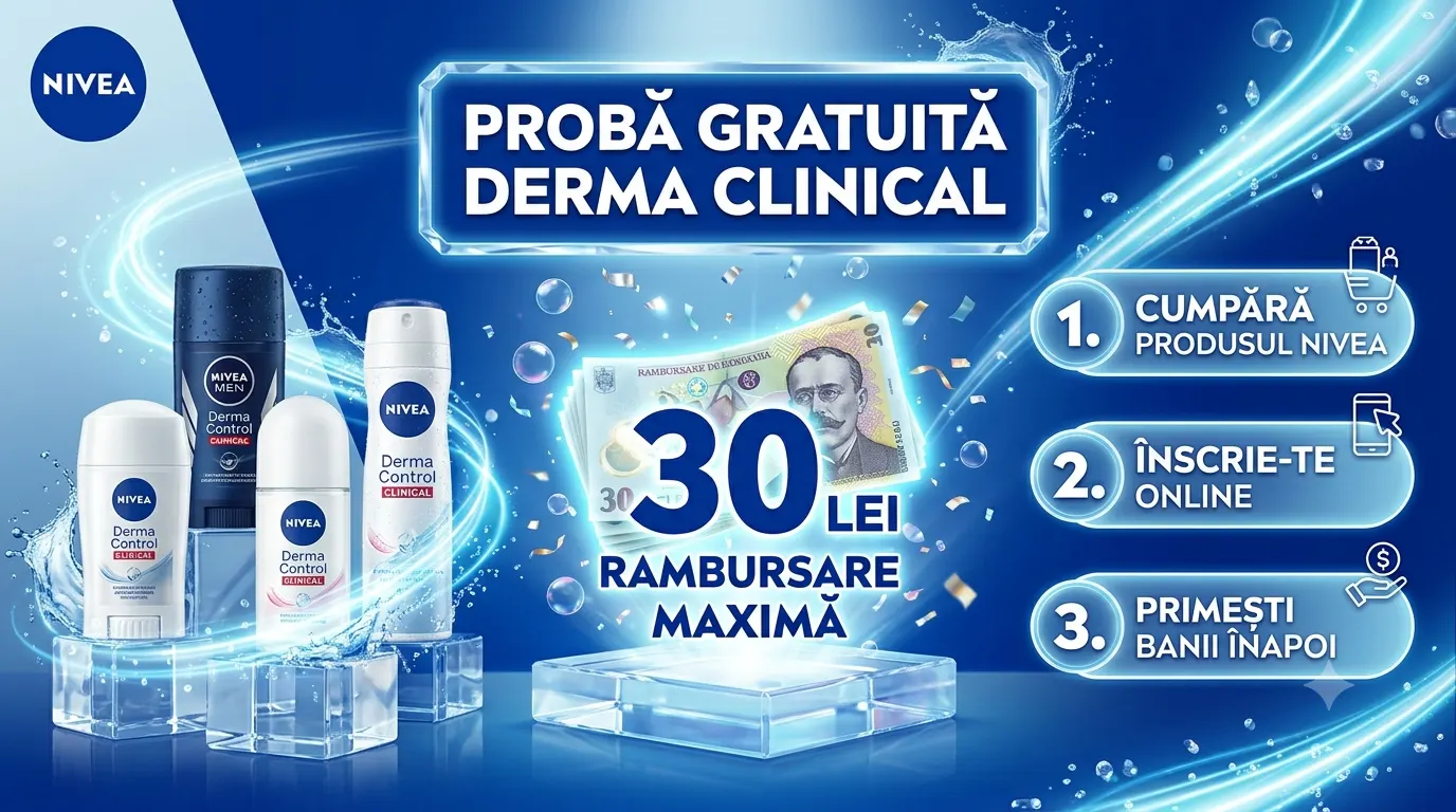 Ofertă NIVEA: Cumpără și primești rambursare până pe 31 august - Concursier