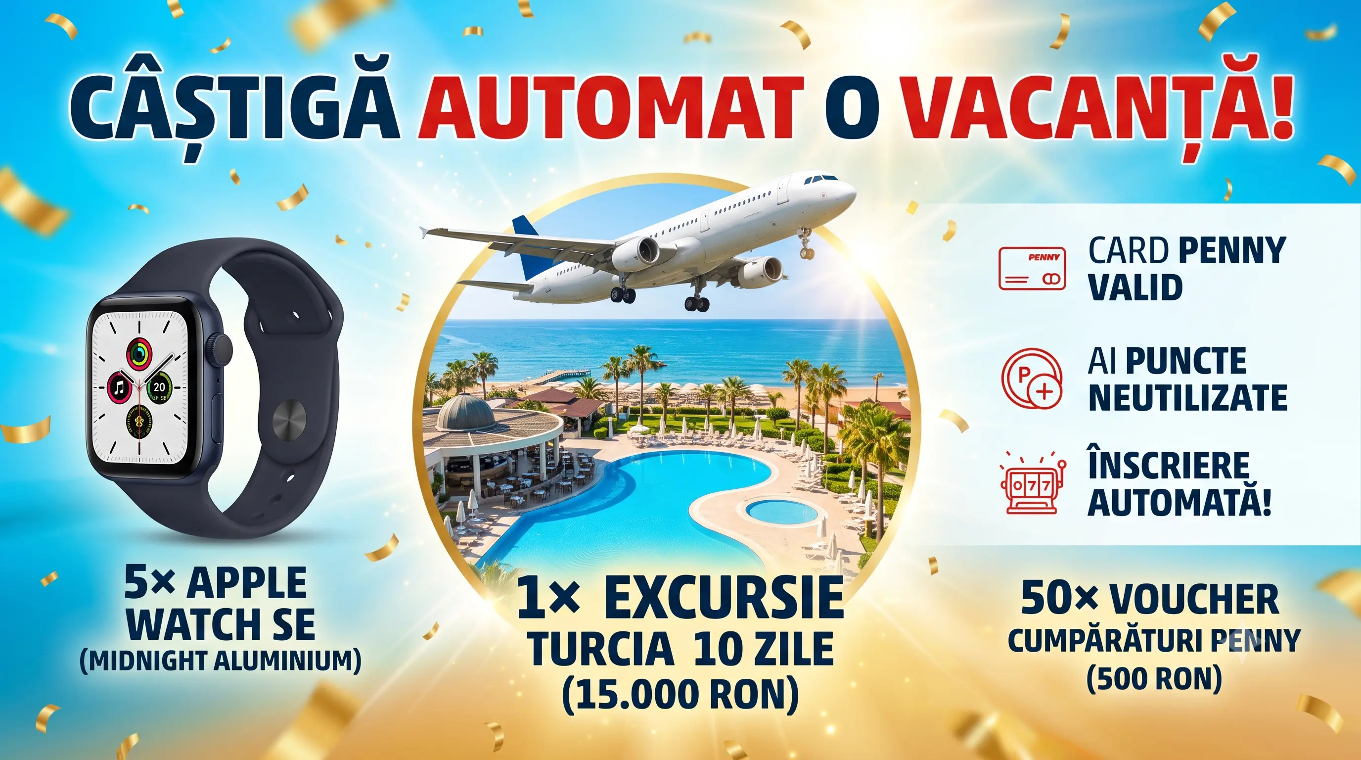 Concurs PENNY card: Câștigă o excursie în Turcia și alte premii (până pe 4 august) -...