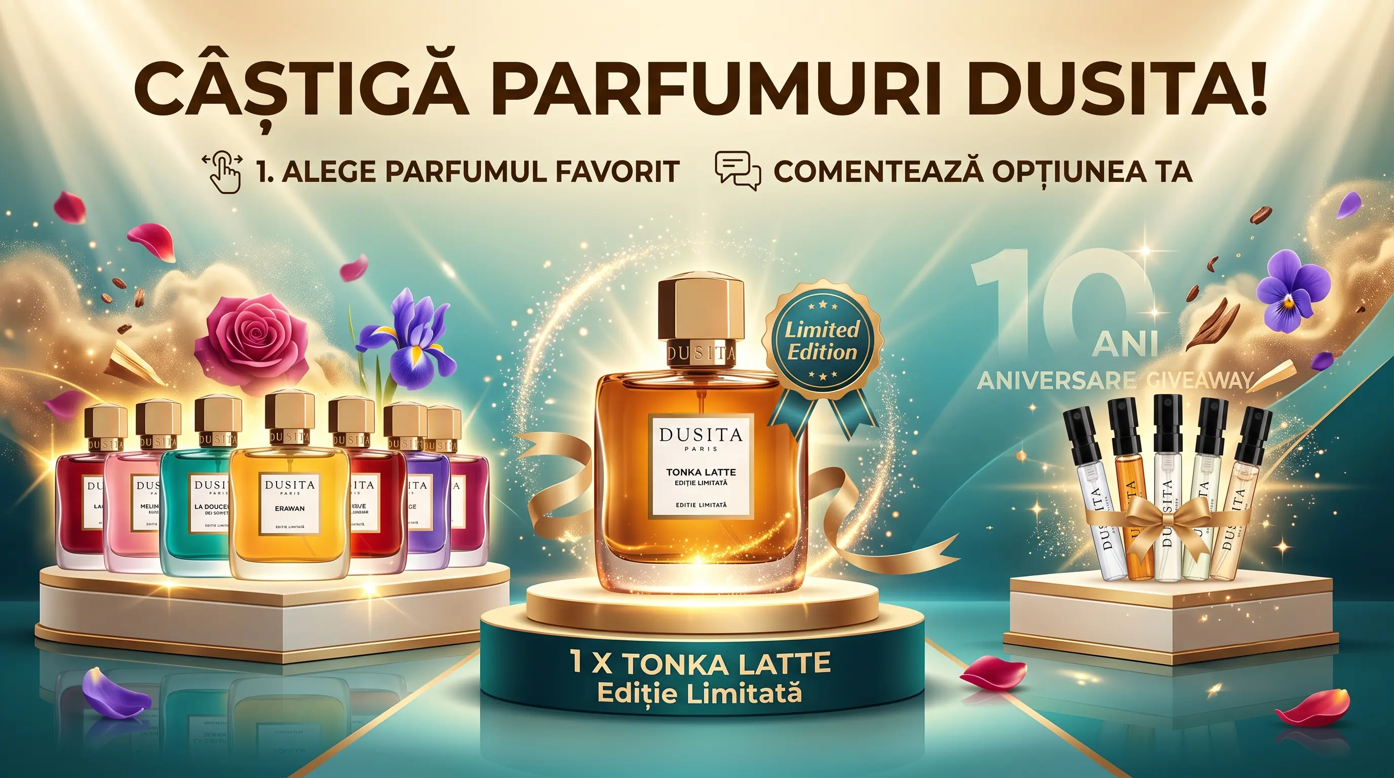 Concurs Fragrantica Câștigă parfumuri Dusita (până pe 5 August)