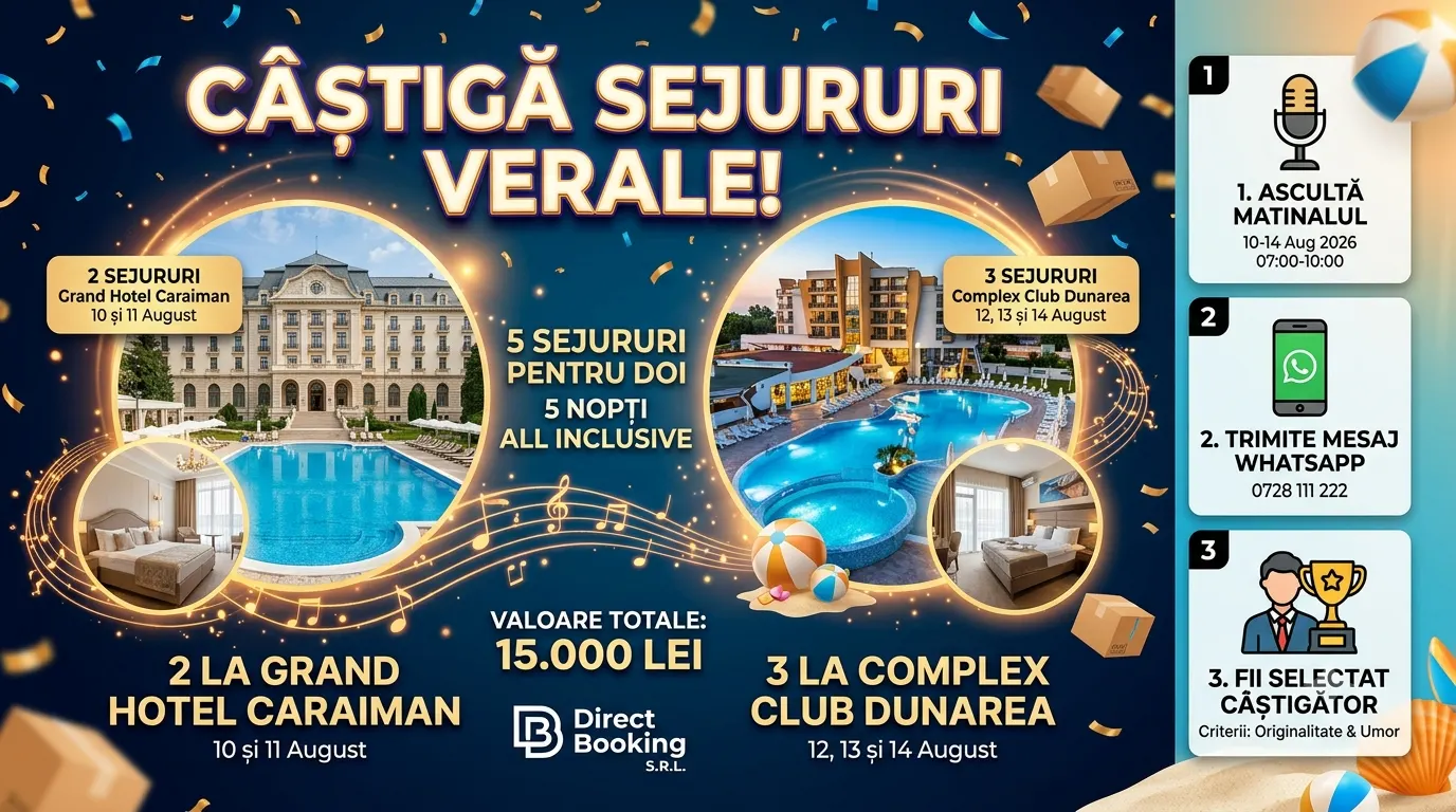 Cine a câștigat la Concurs Europa FM: Câștigă sejururi...? | Concursier