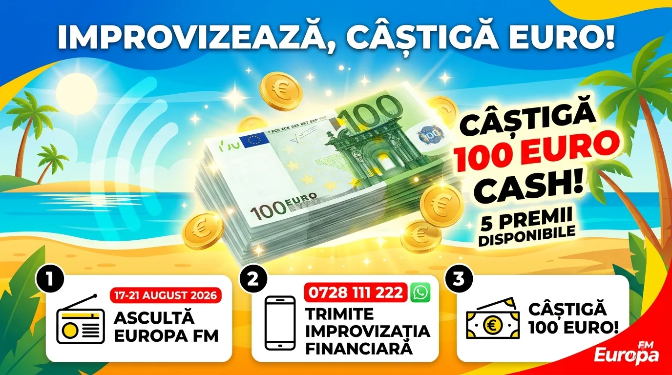 Cine a câștigat la Concurs Europa FM: Câștigă 100 de...? | Concursier