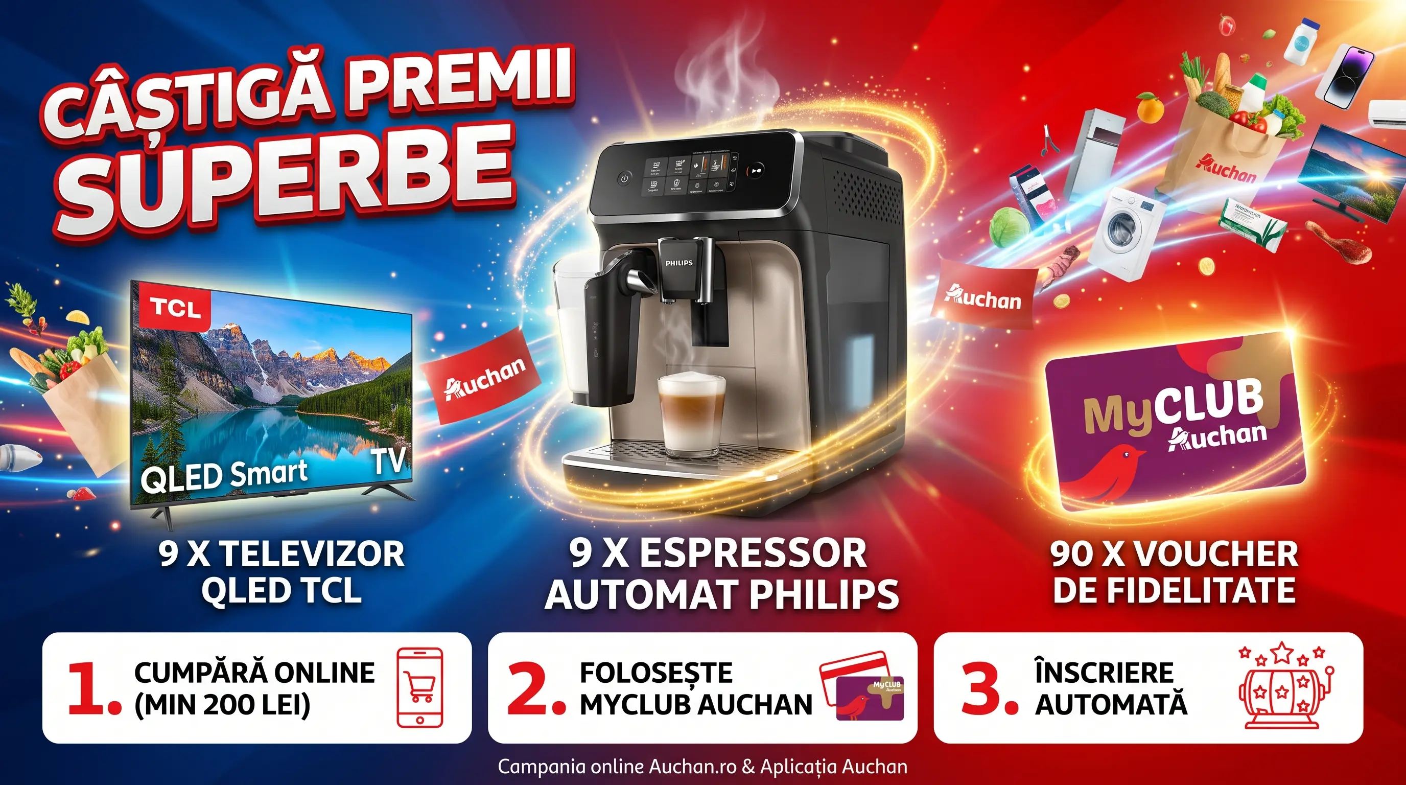 Cine a câștigat la Concurs Auchan: Cumpără și câștigă...? | Concursier