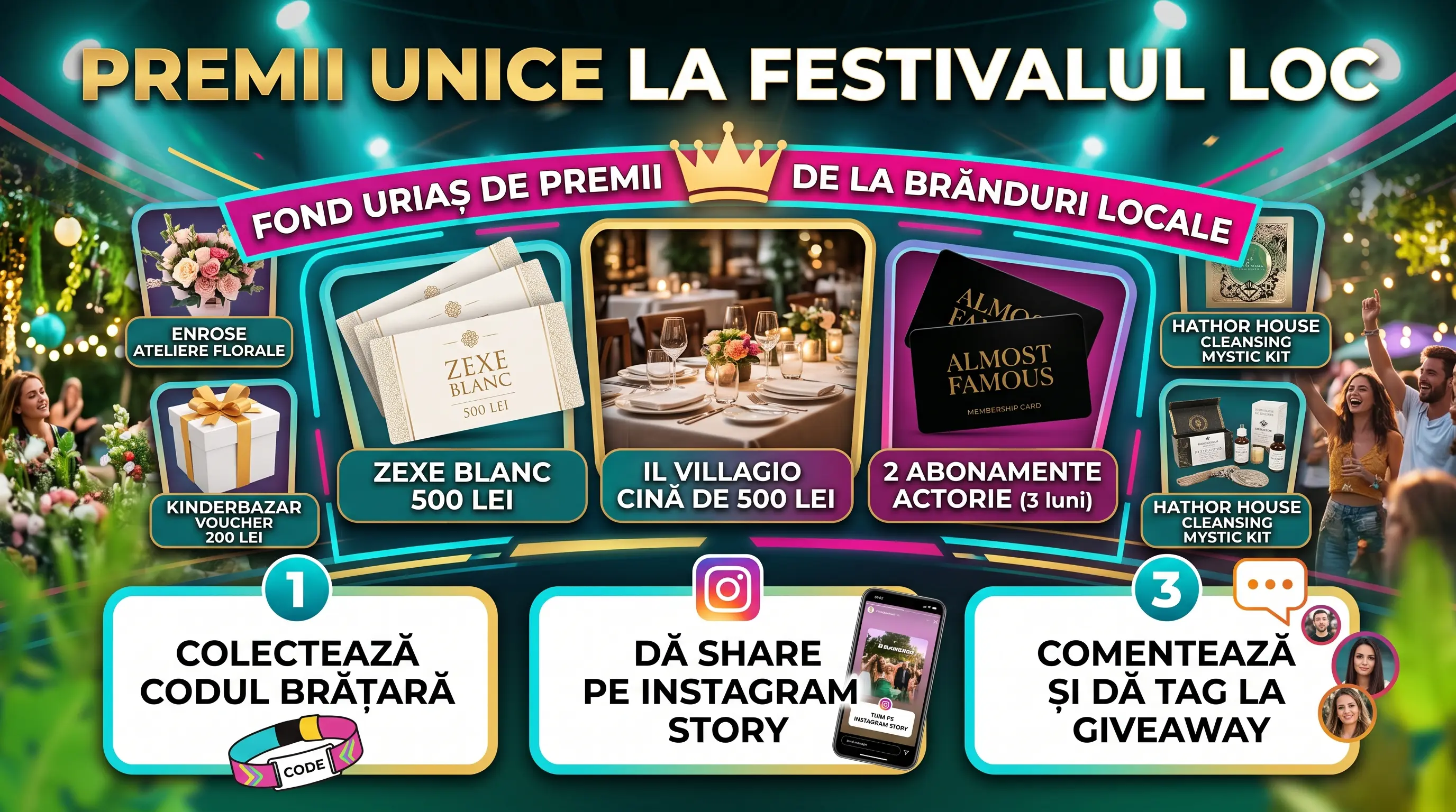 Concurs LOC Festival: Câștigă premii de până la 500 lei (până pe 20 septembrie) - Concurs...