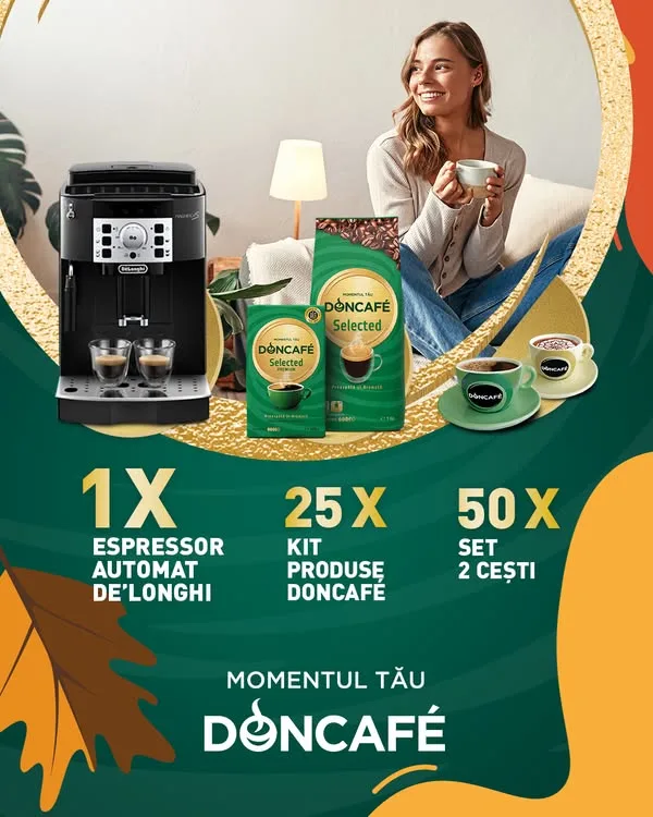 Câștigători concurs Doncafé (Octombrie 2026) | Concursier