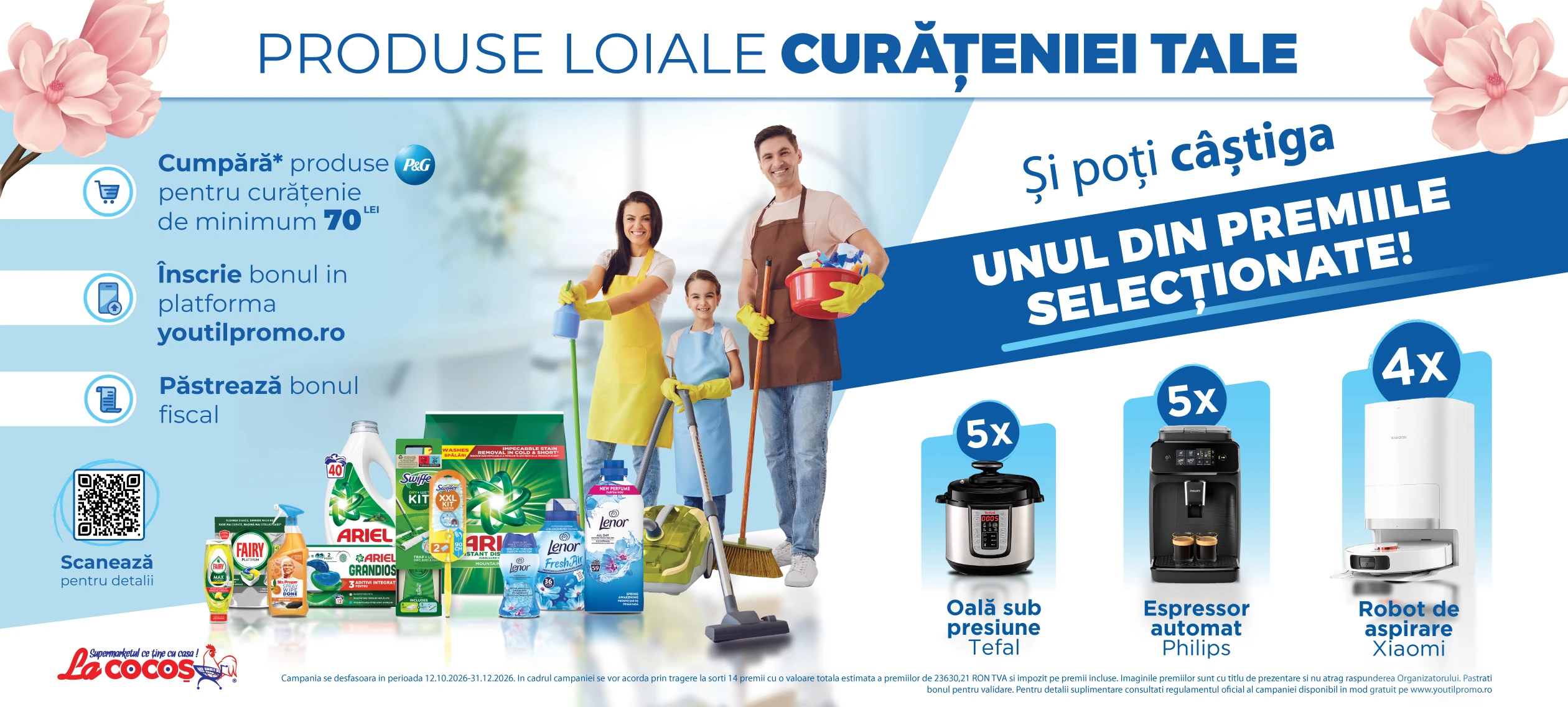 Concurs La Cocos - Cumpără și câștigă robot de aspirare Xiaomi (până pe 31 decembrie) -...