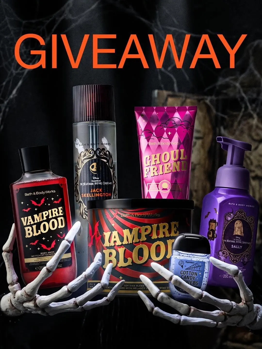 Concurs Bath & Body Works: Câștigă unul din 5 Pachete de Halloween (până pe 25 Octombrie)