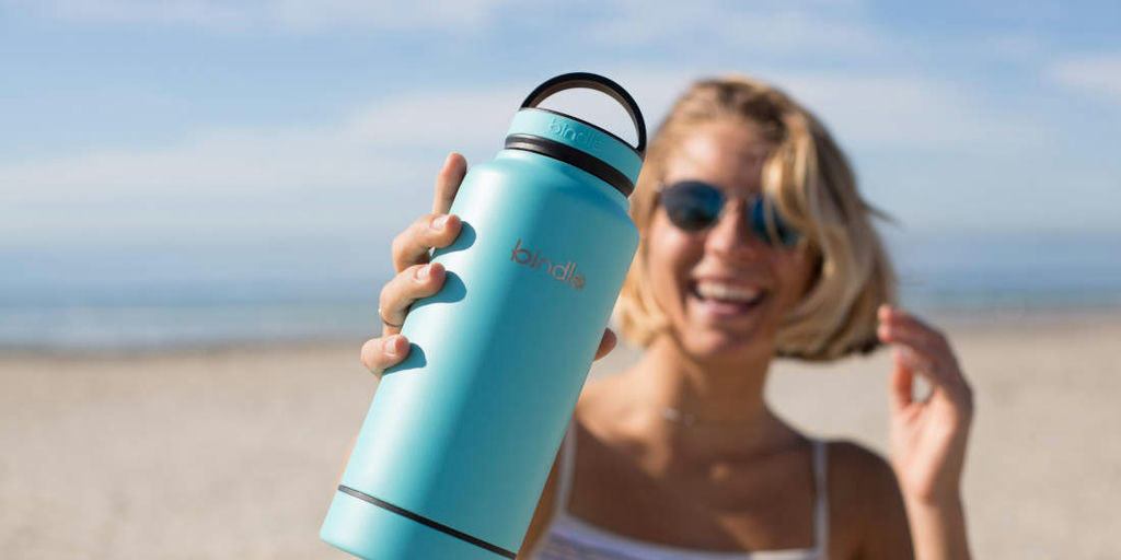 Use a refillable water bottle