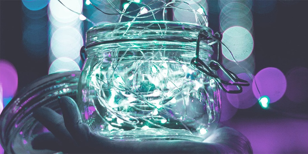 Use LED lights for the holidays
