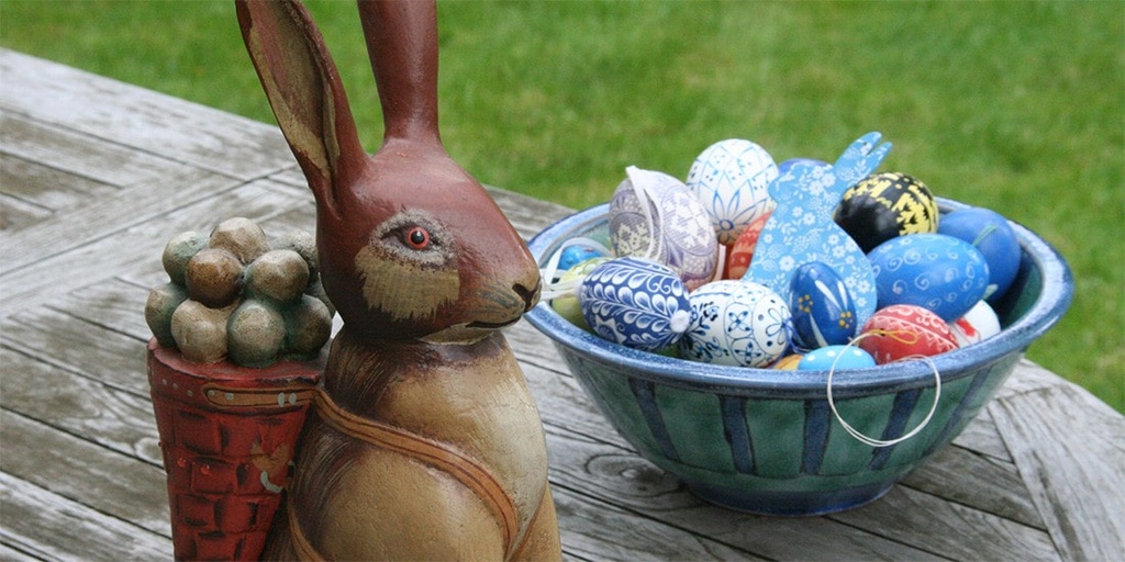 Eco-friendly egg hunts