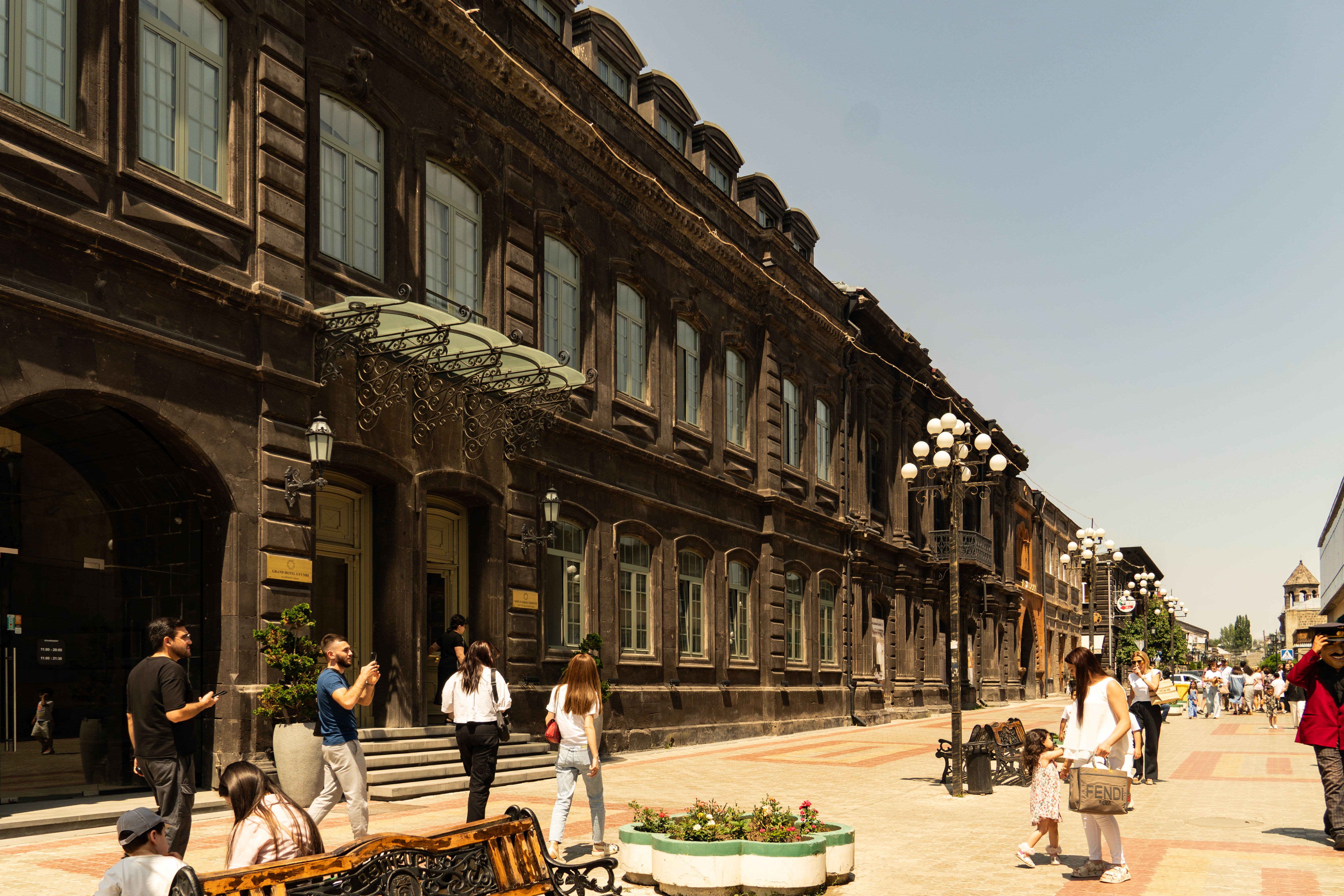 A quiet corner of Yerevan