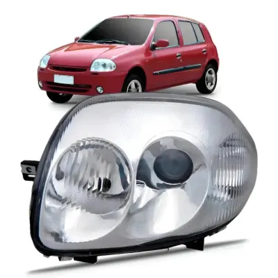 Farol Esquerdo Renault Clio 2000 2001 2002 2003