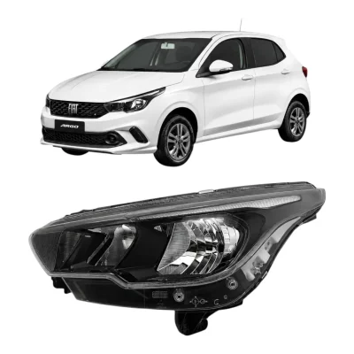 Farol Esquerdo Fiat Argo / Cronos 2018 2019 2020 2021 2022 2023
