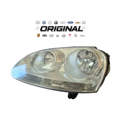 Farol Esquerdo Dianteiro Volkswagen Golf MK5 / Jetta 2005 2006 2007 2008 2009 2010