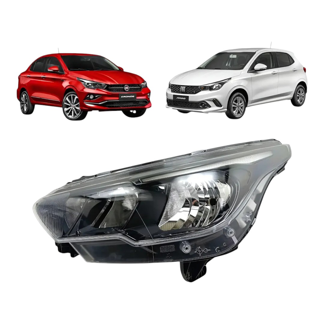 FAROL DIANTEIRO FIAT ARGO / CRONOS 2019/2023 LADO ESQUERDO Original