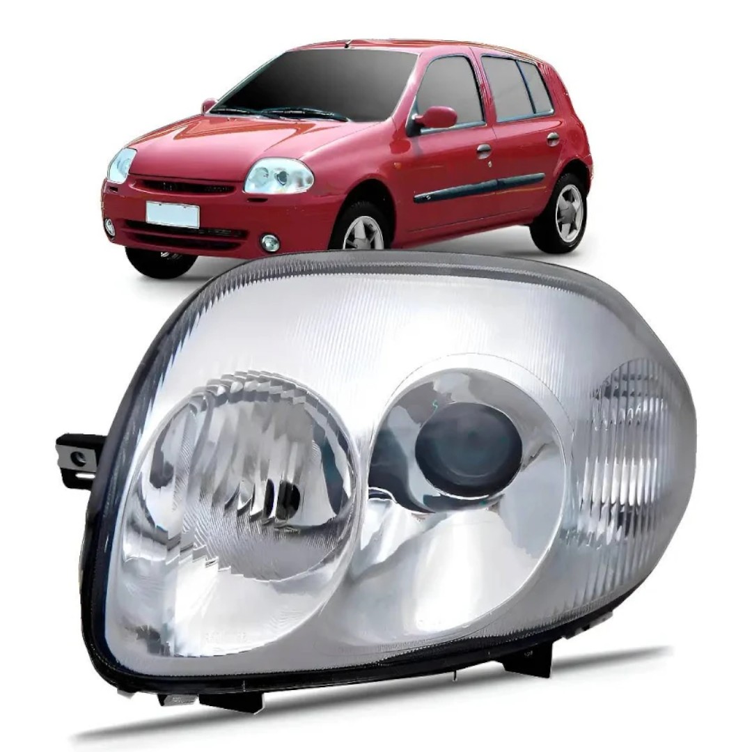 FAROL RENAULT CLIO 2000/2003 LADO ESQUERDO Original