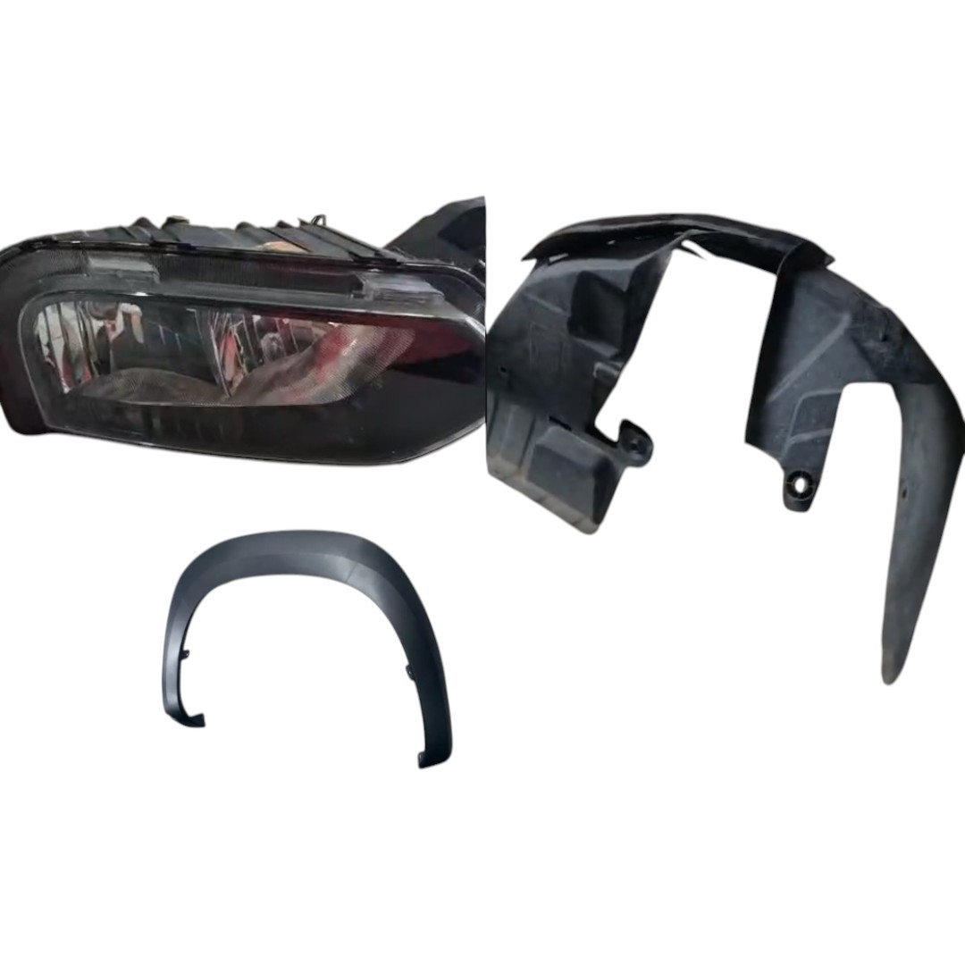 FAROL PARABARRO E APLIQUE RENAULT KWID 2022/2026 LADO DIREITO