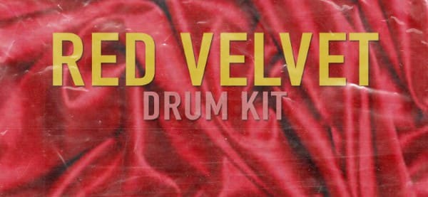 Red Velvet Drum Kit