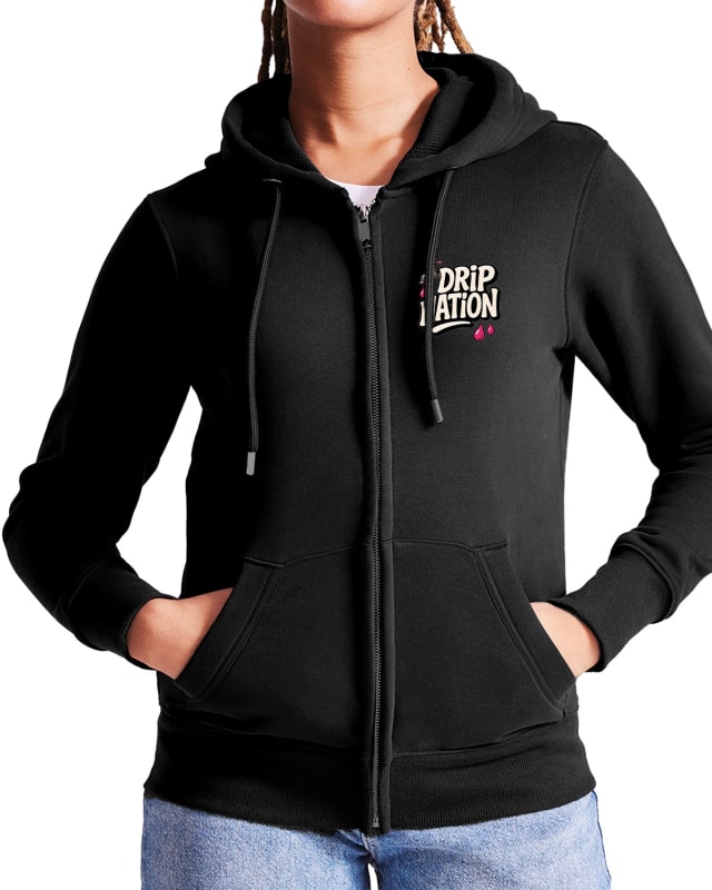 Drip Nation Women's Zip Hoodie