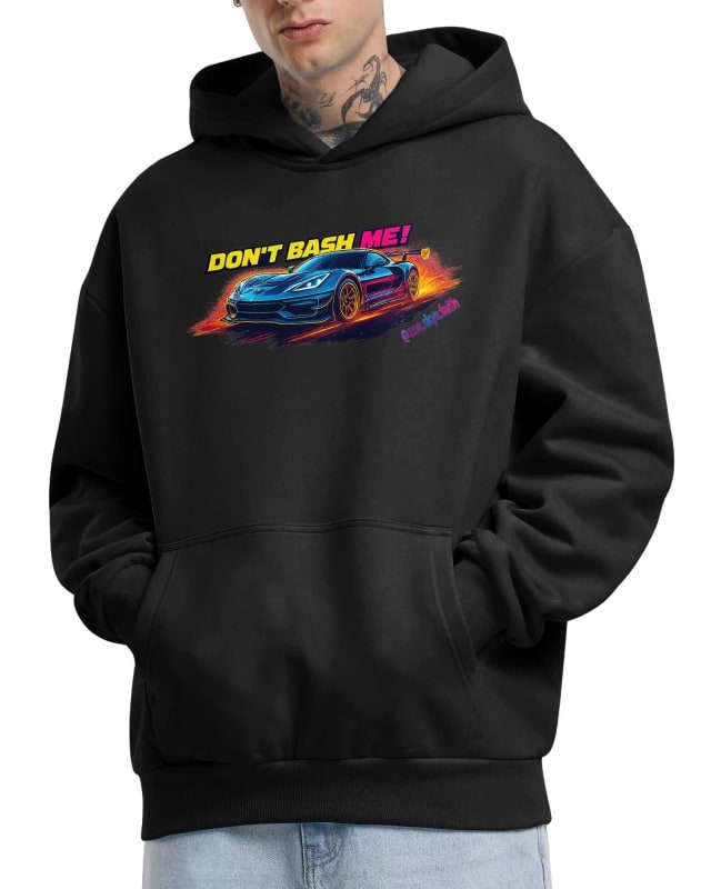 Zoe DONT BASH ME Heavy Hoodie