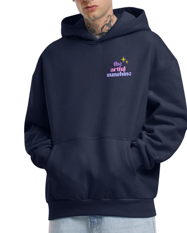 The Artful Sunshine SNACKS & FAST WI-FI Heavy Hoodie