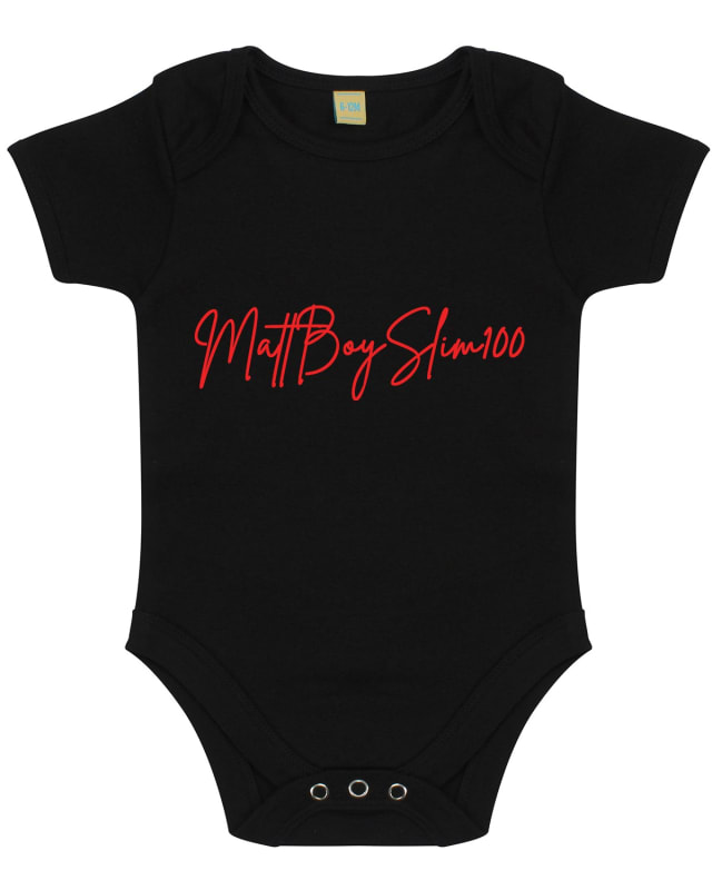MattBoySlim MattBoySlim100 Baby Grow
